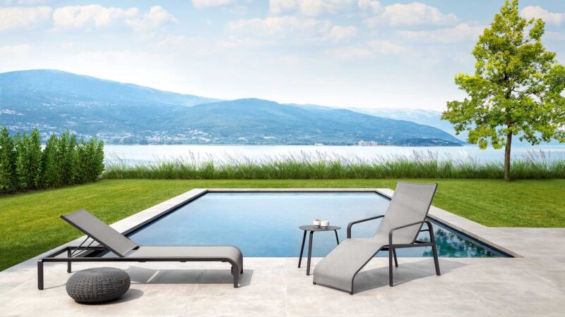 Bain De Soleil Confortable Exterieur Ideal Detente Jardin Terrasse Resistant Intemperies 2