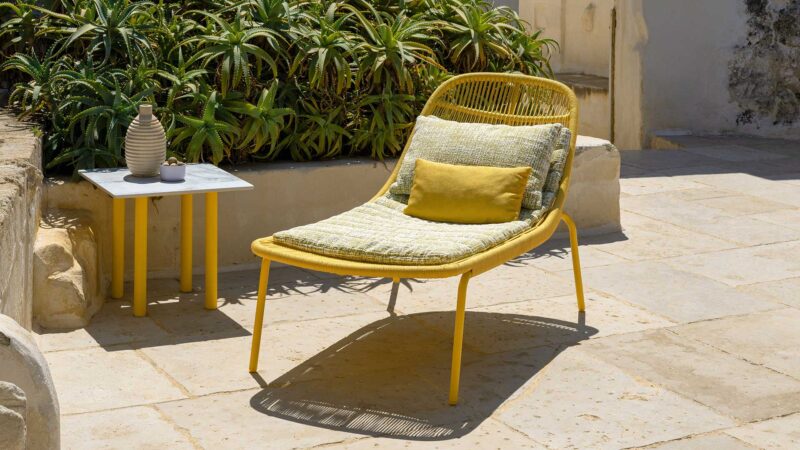 Bain De Soleil Confortable Pour Jardin Et Terrasse Mobilier Dexterieur Resistant 3