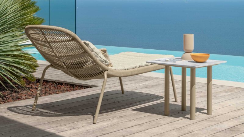 Bain De Soleil Confortable Pour Jardin Et Terrasse Mobilier Dexterieur Resistant 9