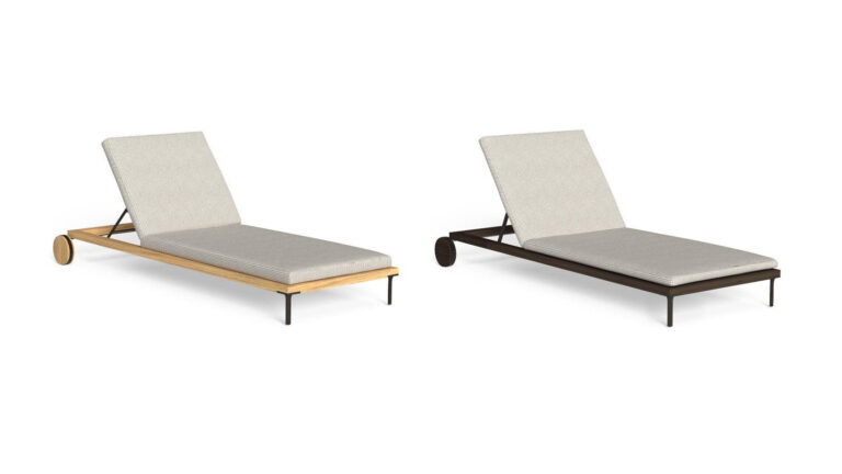 Bain De Soleil Exterieur En Bois Confortable Et Durable Pour Jardin Terrasse Piscine 2