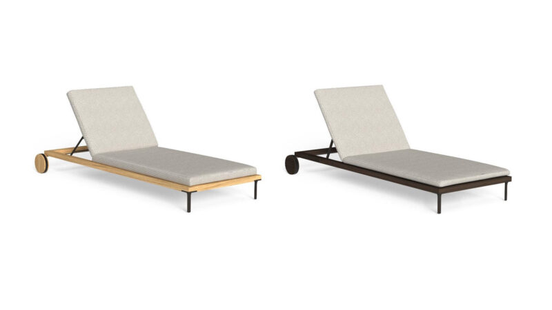 Bain De Soleil Exterieur En Bois Confortable Et Durable Pour Jardin Terrasse Piscine 2