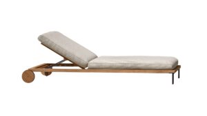 Bain De Soleil Exterieur En Bois Confortable Et Durable Pour Jardin Terrasse Piscine 5