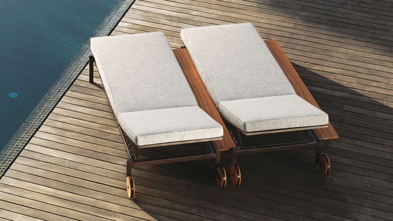 Chaise Longue Dexterieur Confortable Et Relaxante Bain De Soleil Ideal Pour Jardin Et Terrasse 2