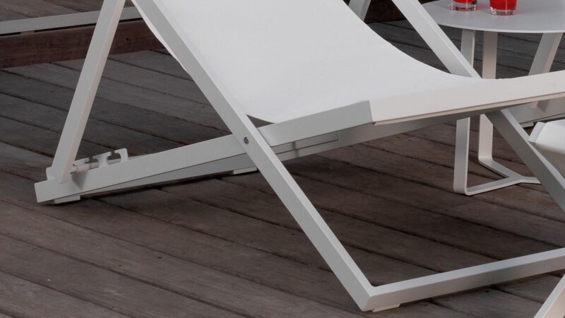 Chaise Longue Dexterieur Confortable Pour Jardin Terrasse Et Balcon Detente